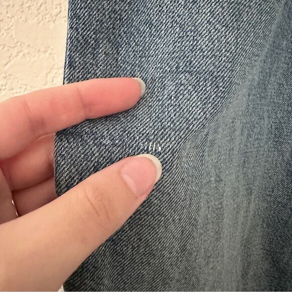 NWT Agolde Riley High Rise Straight Crop Jean In Collective 32 - Picture 8 of 10